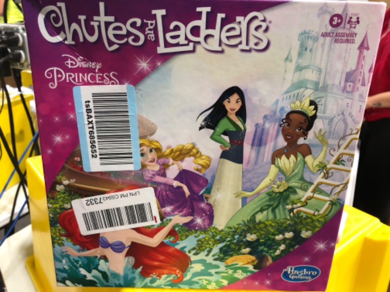 Photo 2 of Chutes and Ladders: Disney Princess Edition Board Game for Kids Ages 3 and Up, Preschool Game for 2-4 Players (Amazon Exclusive)