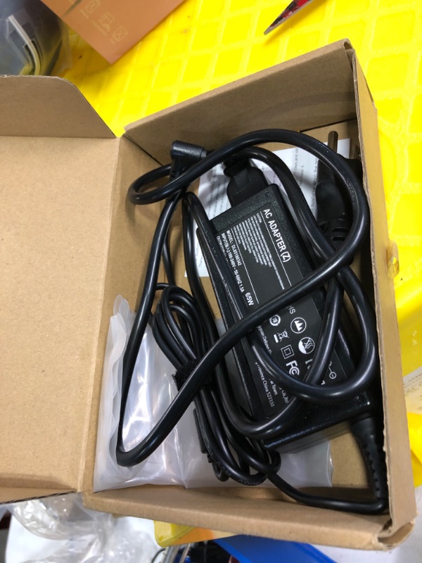 Photo 1 of Acer 65W Laptop Charger for Acer Chromebook 11 13 14 15 R11 R13 CB3 CB5 C740 C720 C738T C731 C738T CB3-532 N15Q8 N15Q9 N16Q1 A13-045N2A A11-065N1A Spin 1 3 5 Swift 3 N16P1 CB3-131 Power Supply Cord