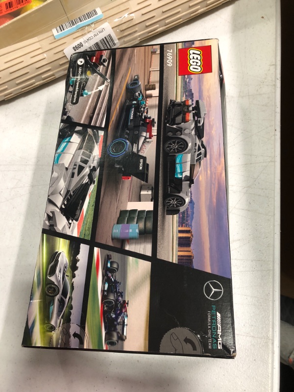 Photo 3 of **NEW PAQ** LEGO Speed Champions Mercedes-AMG F1 W12 E Performance & Mercedes-AMG Project One 76909 Building Toy Set for Kids, Boys, and Girls Ages 9+ (564 Pieces)
