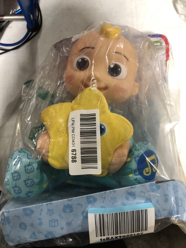 Photo 1 of Cocomelon Peek-A-Boo JJ 10” Feature Plush - Featuring Favorite Song, Phrases, and Sounds - Play Peek-A-Boo with JJ - Toys for Preschool and Kids - Amazon Exclusive