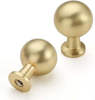 Photo 1 of 10 Pack Brushed Gold Kitchen Cabinet Knobs Dresser Knobs Drawer Knobs Cabinet Hardware Zinc Knobs for Dresser Drawers