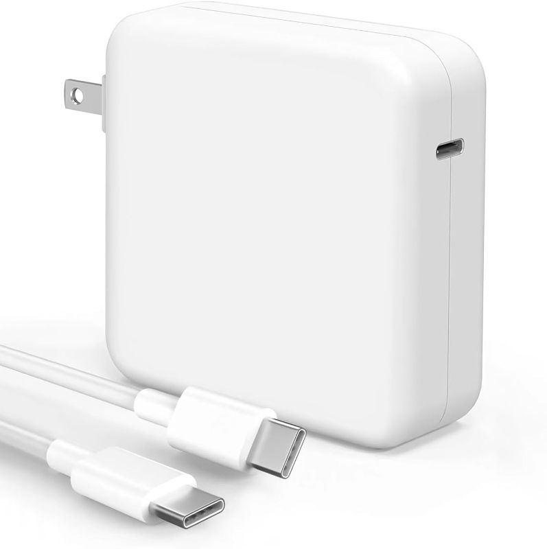 Photo 1 of Mac Book Pro Charger - 118W USB C Charger Fast Charger for USB C Port MacBook pro/Air, ipad Pro, Samsung Galaxy and All USB C Device, Include Charge Cable