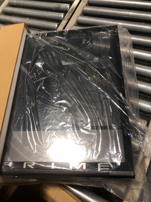 Photo 1 of ASUS Prime AP201 Black MicroATX Tempered Glass Edition Supports Graphics Cards up to 338mm, 360mm Coolers, & Standard ATX PSUs, Tool-Free Side Panels, Tempered Glass Side & Front Panel USB Type-C Tempered Glass AP201/BLK/TG//