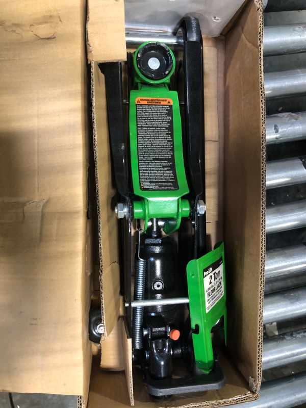 Photo 4 of Pro-LifT F-757G 2 Ton Floor Jack - Car Hydraulic Trolley Jack Lift with 4000 Lbs Capacity for Home Garage Shop, Green Green Trolley Jack