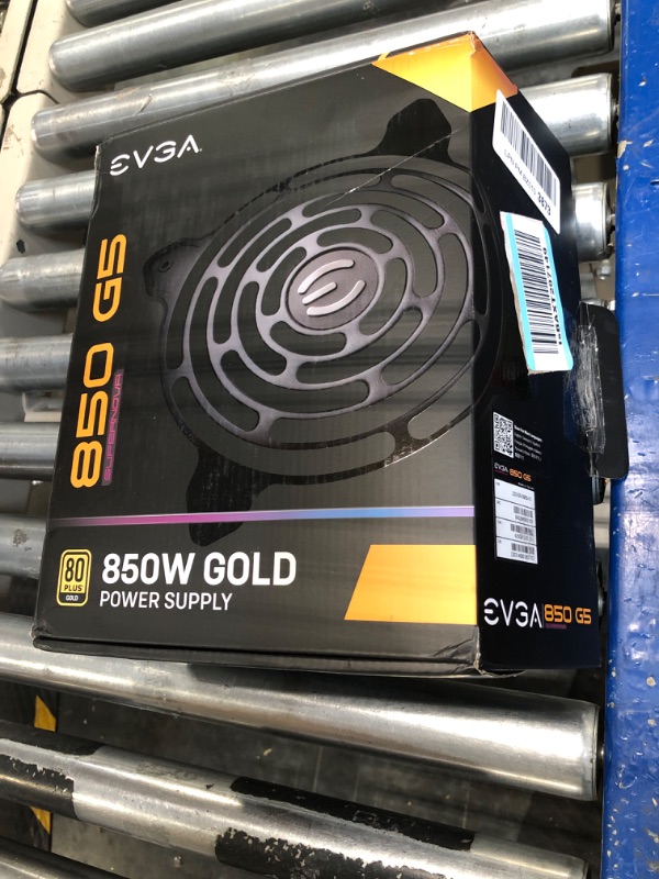 Photo 2 of EVGA SuperNOVA 850 G5, 80 Plus Gold 850W, Fully Modular, Eco Mode with FDB Fan, 10 Year Warranty, Includes Power ON Self Tester,
