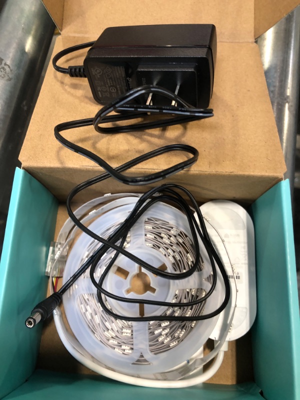 Photo 1 of Kasa Smart LED Light Strip, 16.4ft WiFi LED Strip Works with Alexa, Google Home, SmartThings, High Brightness with 16 Million Colors, RGB, Grouping, Adjustable Length, Up to 25,000 Hours (KL400L5) 16.4 ft