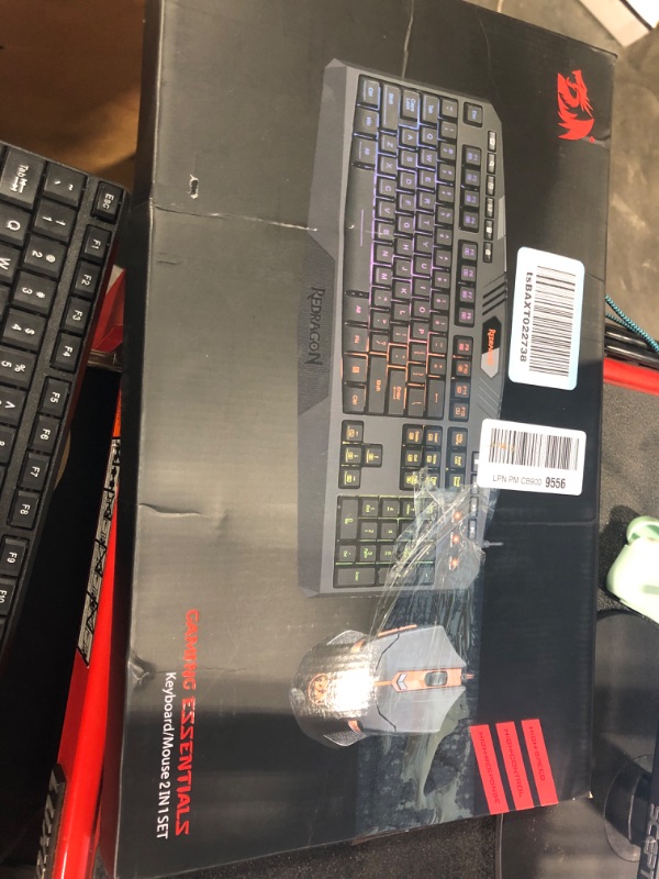 Photo 3 of Redragon S101 Gaming Keyboard, M601 Mouse, RGB Backlit Gaming Keyboard, Programmable Backlit Gaming Mouse, Value Combo Set [New Version] Black