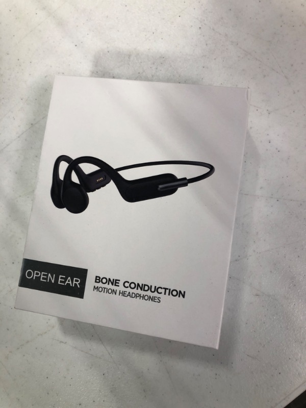 Photo 1 of Bone Conduction Headphones, Wireless Open-Ear Headphones, Bluetooth 5.3 with Mic - MP3 Play Built-in 32GB Memory, IPX8 Waterproof Sports Headphones for Gym Workout Swimming Running Cycling.
