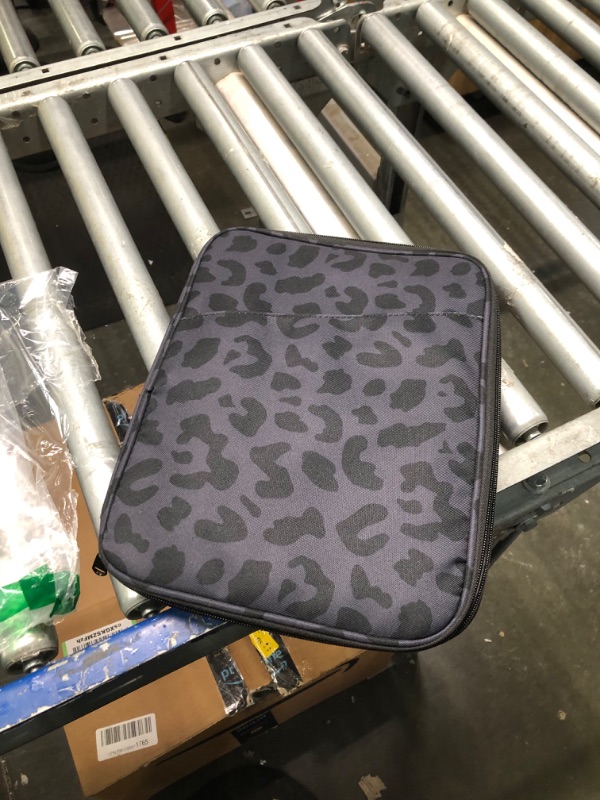 Photo 3 of Deokke 9-11 Inch Tablet Sleeve Case Compatible with iPad 10.2 inch,iPad Pro 11 inch,iPad Air 5/4 10.9",Galaxy Tab S9 11'',Tab A8 10.5" Tablet Protective Sleeve Accessories-Black Leopard Cheetah