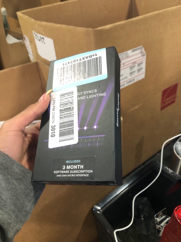 Photo 1 of SoundSwitch Micro Ultra-Compact USB (DMXMICROINTERFACE) & Numark HF125 | Ultra-Portable Professional DJ Headphones