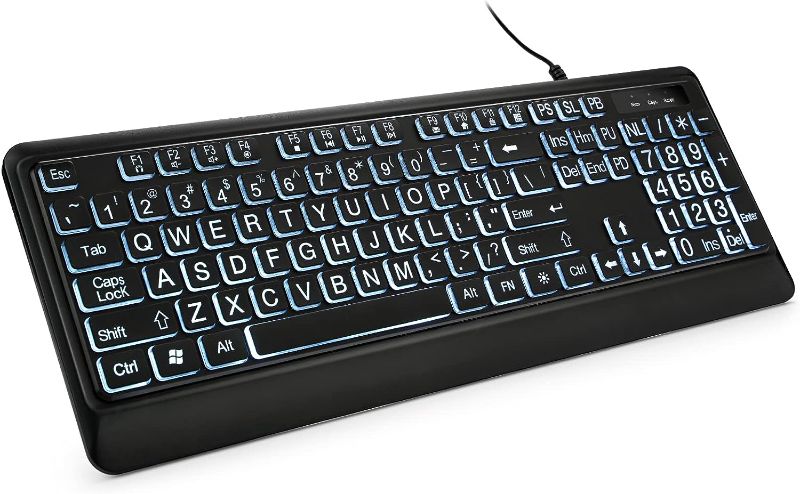Photo 1 of KW213 WIRED BACKILT KEYBOARD 