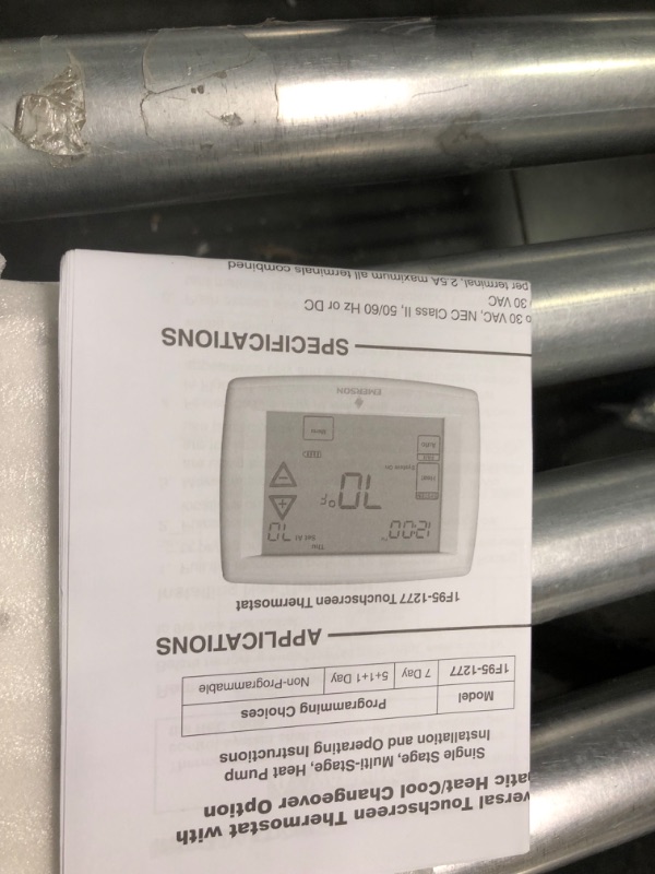 Photo 1 of Touchscreen programmable therostat 