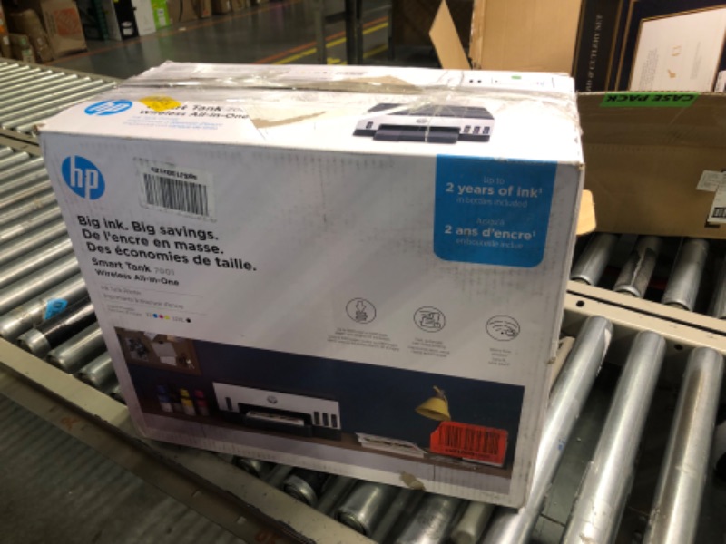 Photo 2 of HP Smart -Tank 7001 Wireless All-in-One Cartridge-free Ink -Tank Printer, up to 2 years of ink included, mobile print, scan, copy (28B49A)
