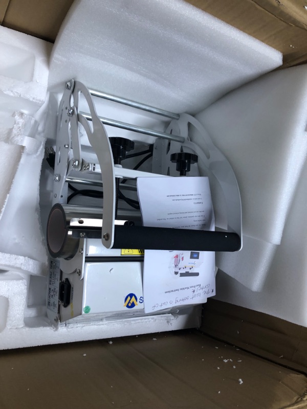 Photo 1 of \HEAT PRESS MACHINE WHITE