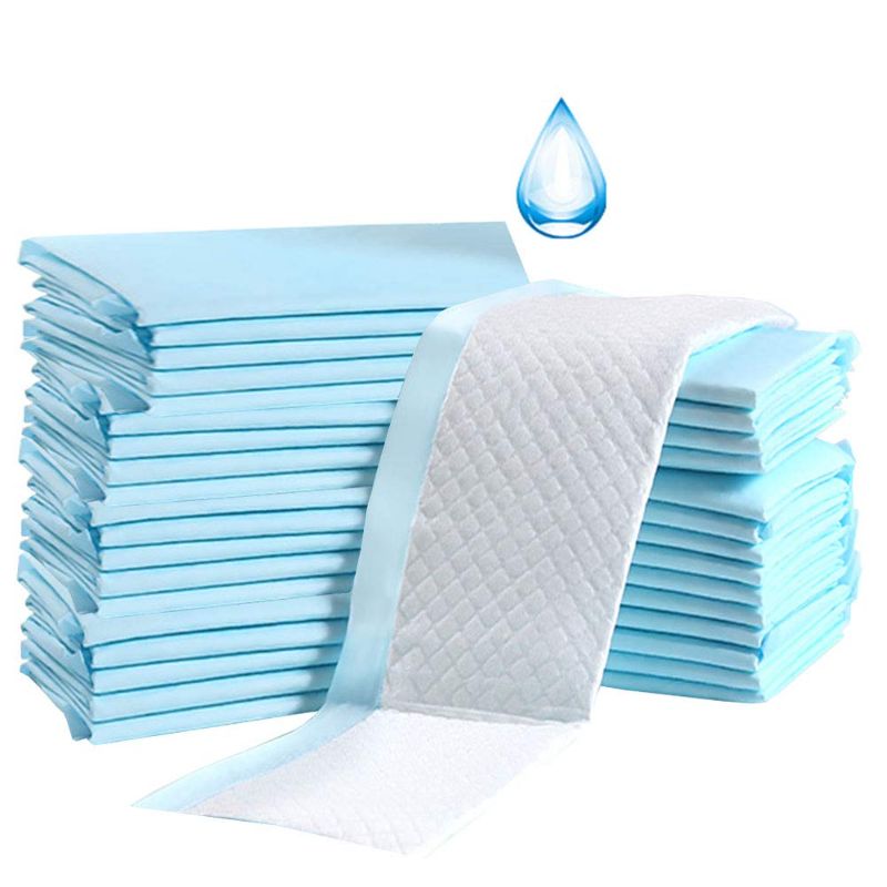 Photo 1 of Baby Disposable Underpad 100 Count Incontinence Changing Pad Baby Diapers Newborn Pads Soft Breathable Waterproof Leak Proof Quick Absorb 13X18 Inch
