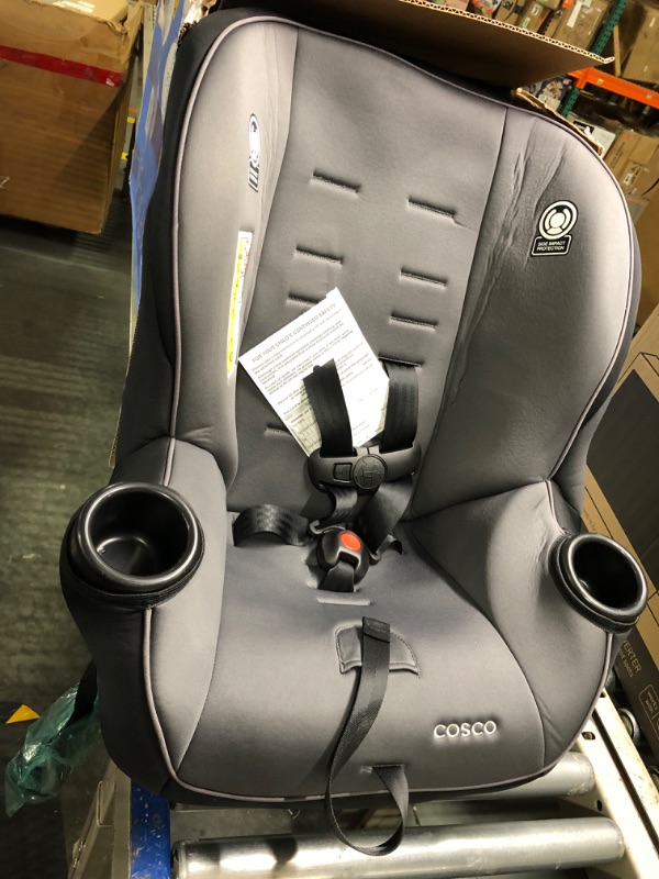 Photo 3 of Cosco Onlook 2-in-1 Convertible Car Seat, Rear-Facing 5-40 pounds and Forward-Facing 22-40 pounds and up to 43 inches, Black Arrows