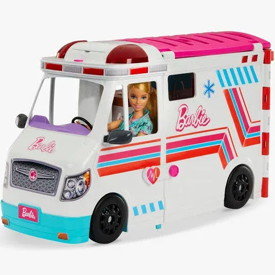 Photo 1 of Barbie Transforming Ambulance and Clinic Playset (Target Exclusive)

