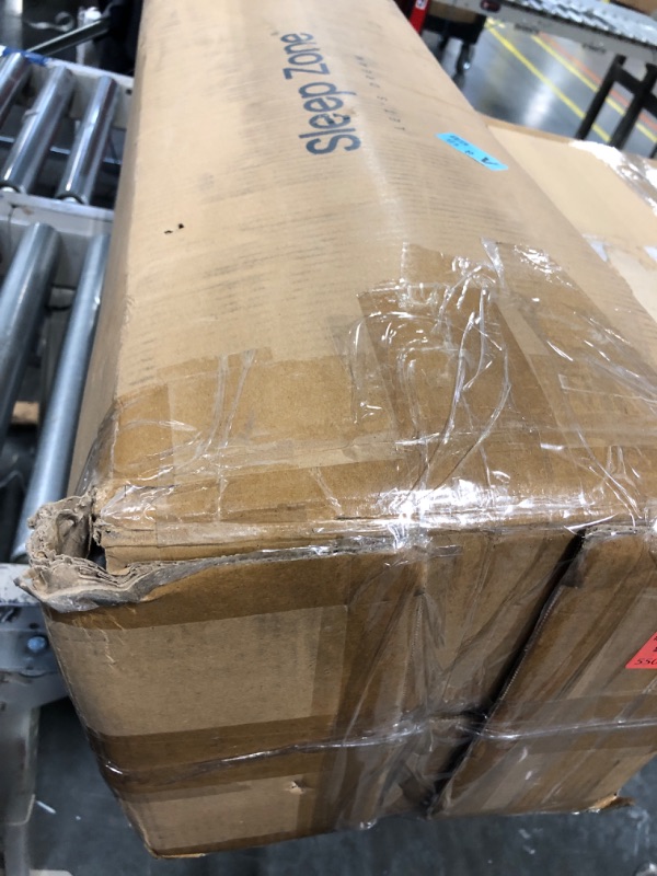 Photo 1 of SLEEP ZONE 2 Inch Gel Memory Foam Cooling Mattress Topper Queen, Double Layers Bed Topper Medium Firm for Back Pain, Super Soft and Breathable with Removable Air-Layer Cover, Queen Queen Grey