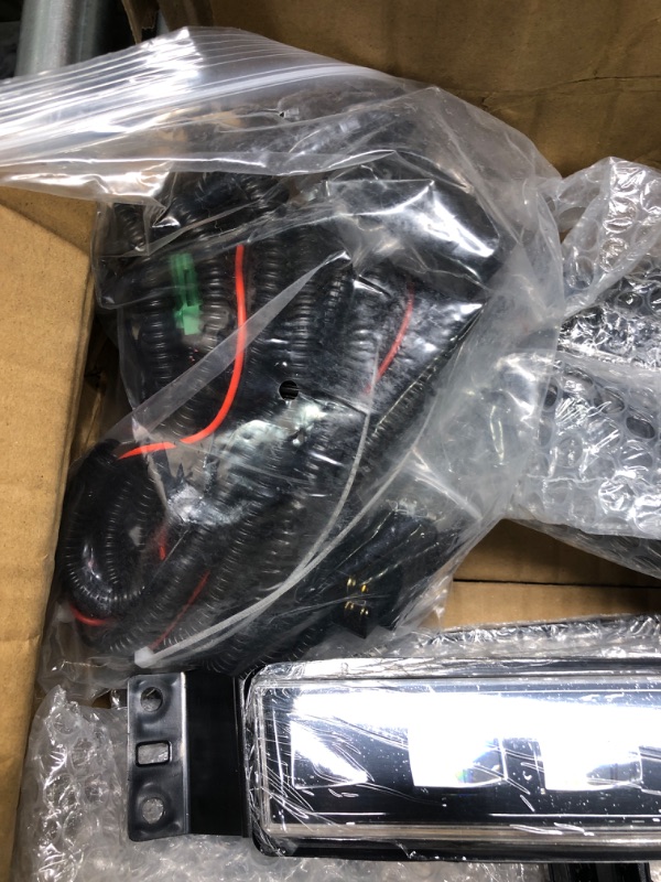 Photo 1 of LED Fog Lights Compatible with 2016 2017 Honda Accord Sedan Front Bumper Fog Lamps with Switch and Wiring Harness- Clear Lens