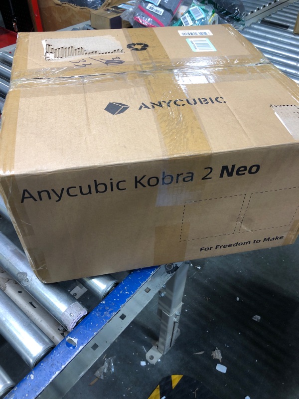 Photo 2 of ANYCUBIC 3D Printer Kobra 2 Neo, 250mm/s Max Print Speed FDM 3D Printer Auto-Leveling Smart Z-Offset Upgraded Kobra Neo, Easy Assembly for Beginners Print Size 8.7"x8.7"x9.84" Anycubic Kobra 2 Neo