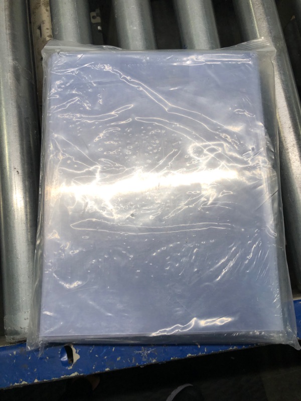 Photo 1 of HOUYEE 100 Pack Ultra Clear Binding Presentation Covers, Clear Report Covers, Polythylene Terephthalate,8 Mil,8-1/2 x 11 Inches, Letter Size 8 Mil, 100P(ultra clear)