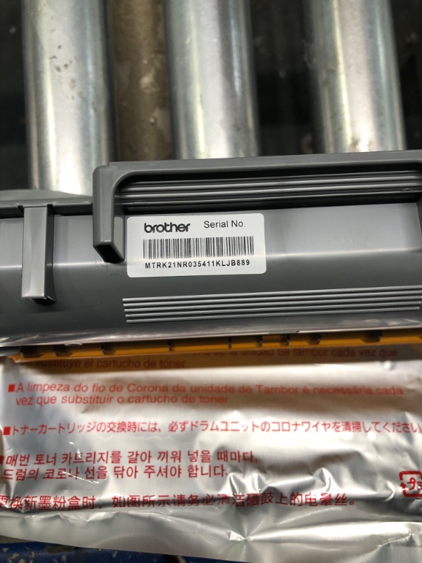 Photo 1 of Brother Genuine High Yield Toner Cartridge, TN660, Replacement Black Toner, Page Yield Up to 2,600 Pages, Amazon Dash Replenishment Cartridge