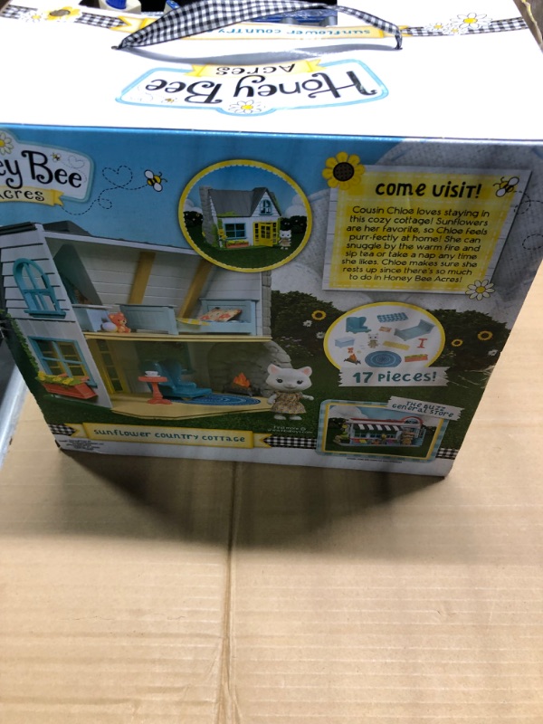 Photo 1 of 11" Tall Sunflower Cottage Doll Playset, 17 Pieces,White