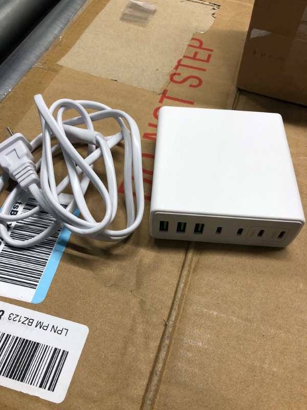 Photo 1 of 320W USB C Fast Charger Block 7 Port Charging Station HUB Brick Dual PD PPS 100W Laptop Power Adapter Compatible with DELL HP Surface MacBook Pro/All iPad iPhone 15/14/13/Pro Max/Sumsung Galaxy Note