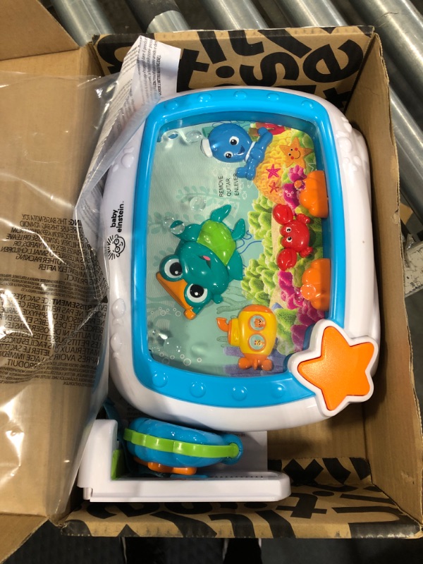 Photo 1 of Baby Einstein Sea Dreams Soother Musical Crib Toy and Sound Machine, Newborns Plus