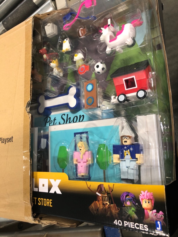Photo 1 of Roblox Celebrity Collection - Adopt Me: Pet Store Deluxe Playset [Includes Exclusive Virtual Item]