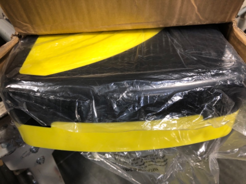 Photo 1 of Adjustable Exercise Workout Aerobic Stepper Step Platform Trainer Yellow