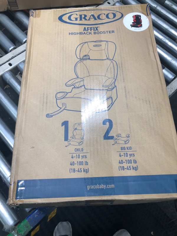 Photo 2 of Graco Affix Highback Booster Seat with Latch System, Atomic