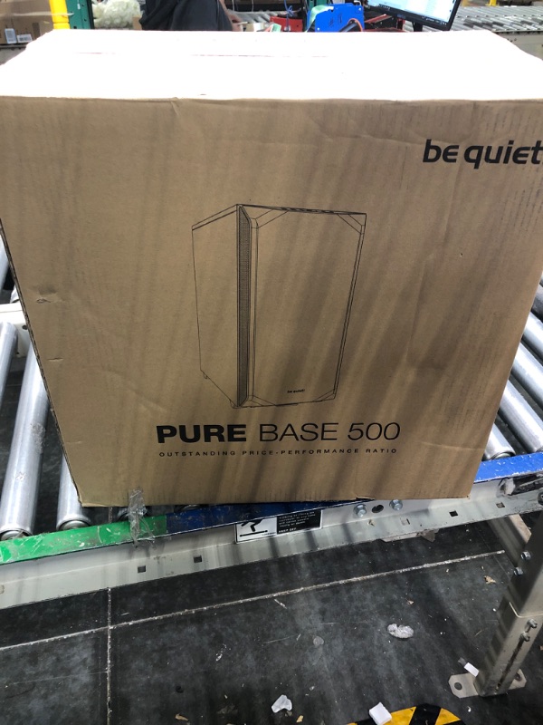 Photo 1 of be quiet! Pure Base 500 ATX Midi Tower PC Case | Two Pre-Installed Silent Wings 2 Fans| White | BG035 BG035 Case