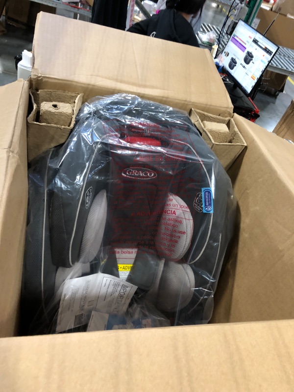 Photo 1 of Graco Slimfit 3 in 1 Car Seat | Slim & Comfy Design Saves Space in Your Back Seat, Redmond SlimFit Redmond