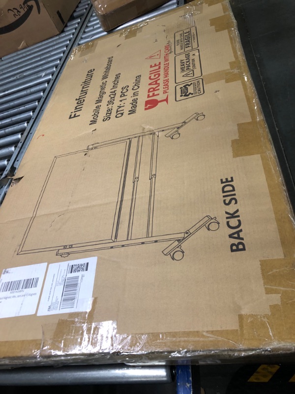 Photo 1 of Mobile Magnetic Whiteboard Dry Erase Board (40" X 30")