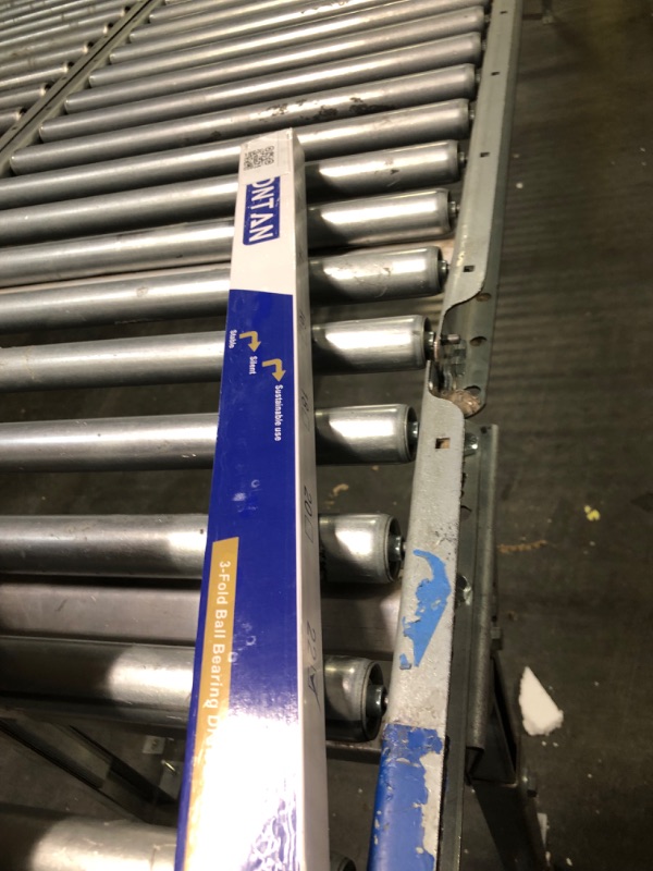 Photo 1 of 1 Pair Heavy Duty Drawer Slides 22 inch Soft Close Ball Bearing Drawer Slides - LONTAN 4502S3-22 Drawer Rails Heavy Duty 100 LB Capacity Full Extension Drawer Slides 22 Inch 1 Pair