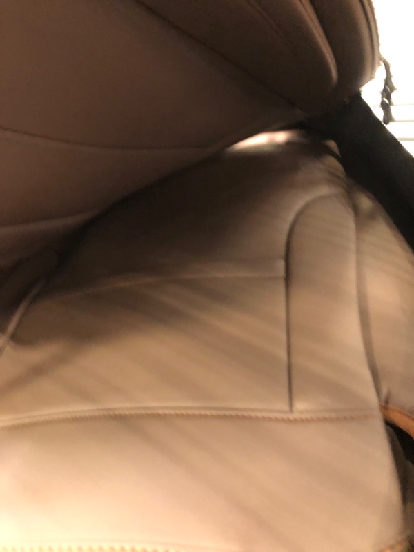 Photo 1 of Coverado Car Seat Covers 5 Pieces, Waterproof Nappa Leather Auto Seat Protectors Full Set, Universal Car Interiors Fit for Most Sedans SUV Pick-up Truck, Brown Brown FullSet