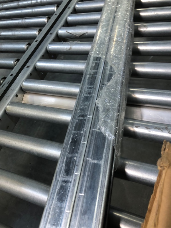 Photo 2 of 5 Feet - 1-5/8" * 1-37/64" Metal Strut Channels with Pre-Galvanized Zinc Coating - 12 Gauge Solid Strut Channels - Half Slotted Back Channels