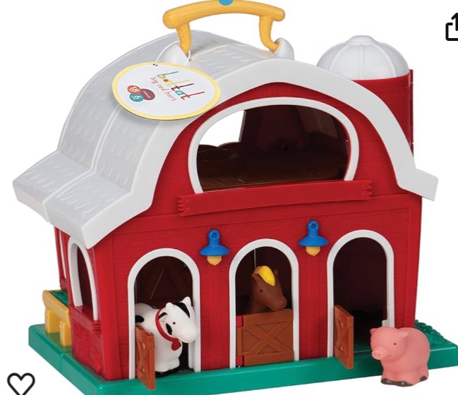 Photo 1 of Battat Big Red Barn Play Set