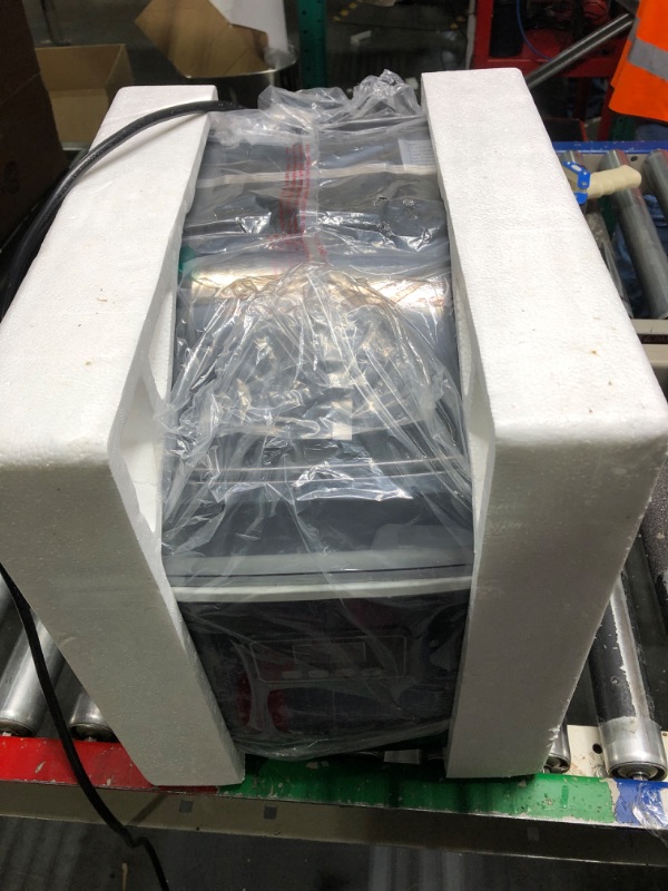 Photo 1 of ***NON FUNCTIONAL//SOLD AS PARTS ONLY*** 
Ice Makers Countertop, 40Lbs/24H, 24pcs Ice Cubes in 13 Mins, Portable Ice Maker w/Self-Cleaning, Countertop Ice Maker w/Ice Scoop & Basket, Cube Ice Machine for Home/Kitchen/Party/Office/Bar