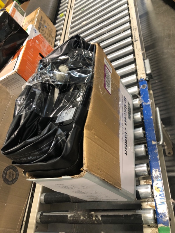 Photo 1 of Airefina Comfort Air Mattress Queen Size with Built-in Electric Pump, Inflatable Bed in 3 Mins Self-Inflation/Deflation, Flocked Surface Blow Up Bed for Home Portable Camping 80x60x18in, 750lbs MAX