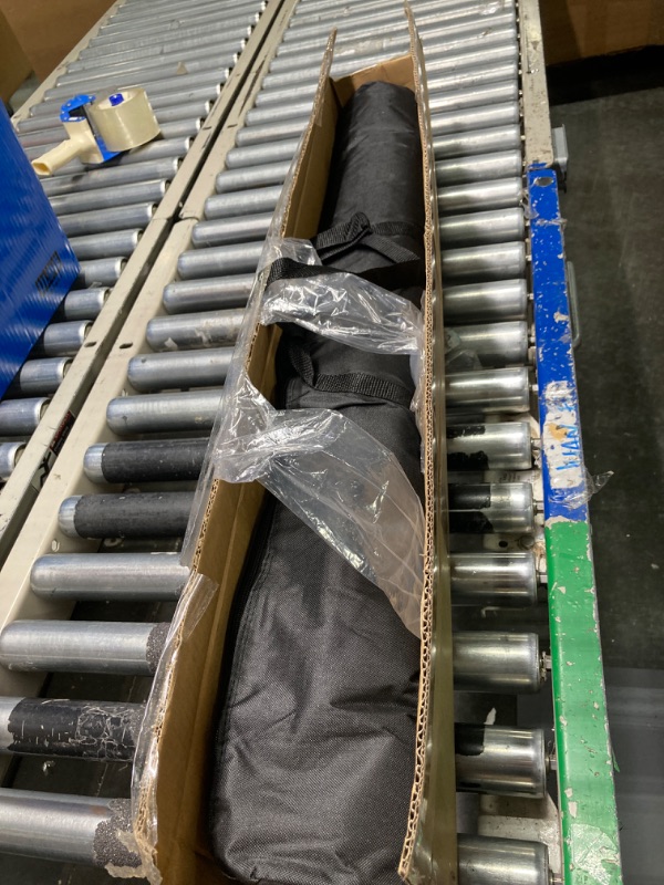 Photo 1 of Backdrop Banner Stand 8 x 8 Ft Adjustable Height Display Heavy Duty Background Stand For Wedding Photo Parties Trade Show Birthday Party,with 2 Strengthen Crossbars,2 Water Bag