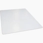 Photo 1 of Dimex 46"x 60" Clear Rectangle Office Chair Mat For Low Pile Carpet, Made In The USA, BPA And Phthalate  ** not exact photo** 