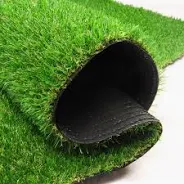 Photo 1 of Artificial Grass Astroturf Rug 4 FT * 6 FT, Realistic Fake Grass Mat with Drainage, Indoor Outdoor Lawn Turf for Pets Dogs, Garden, Patio, Balcony, Backyard, Custom Size