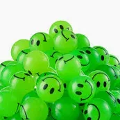 Photo 1 of Bulk Bouncy Balls Glow in The Dark ** not exact **