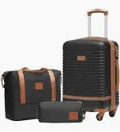 Photo 1 of kCoolife Suitcase Set 3 Piece Luggage Set Carry