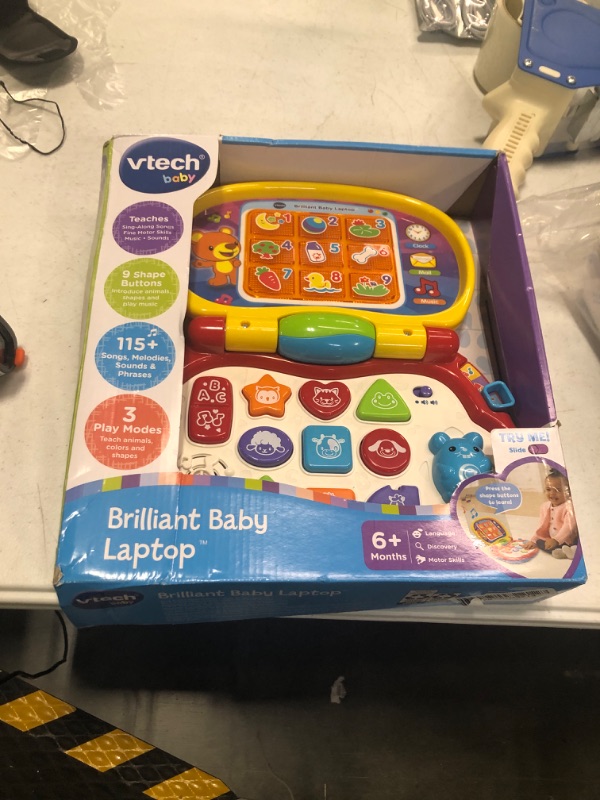 Photo 1 of VTech Brilliant Baby Laptop, Red