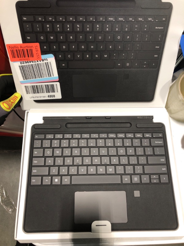 Photo 2 of Surface Pro Signature Keyboard for Pro X and Pro 8 with Fingerprint Reader