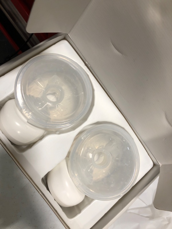 Photo 1 of Breast Pump, Wearable Breast Pump, Hands Free Breast Pump, Breast Pump Hands Free, Electric Breast Pump with 3 Modes & 9 Levels, 2 Pack White-c