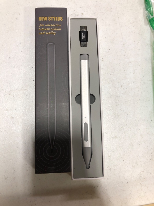 Photo 1 of Slim Pen 2 for Microsoft Surface with 4096 Pressure, Eraser & Right-Click, Palm Rejection,Graphite Nib,for Surface Pro 9/8/7/6/5/4/3/X,Surface Go 3/2/1,Book 3/2/1,Laptop 1-3,Surface Studio 2+/2/1